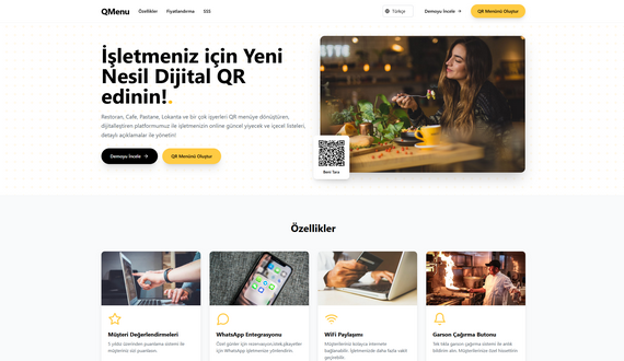 QMenu Qr Restoran Menü