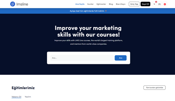 LMSLine Eğitim Yazılımı